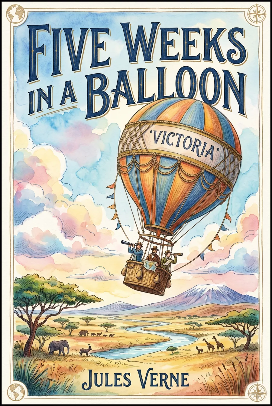 Five Weeks in a Balloon