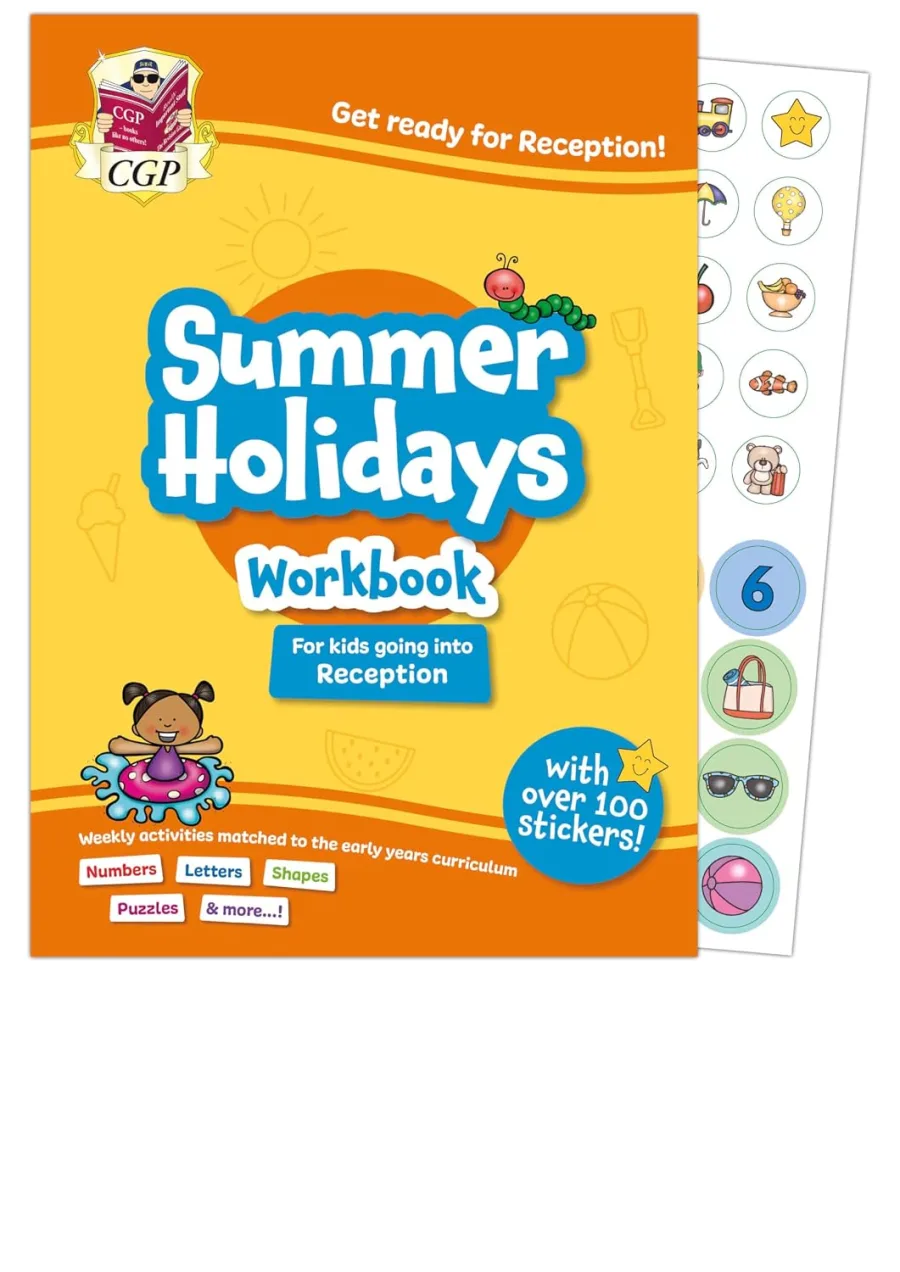 CGP Summer Holidays Activity Workbook - for kids going into Reception