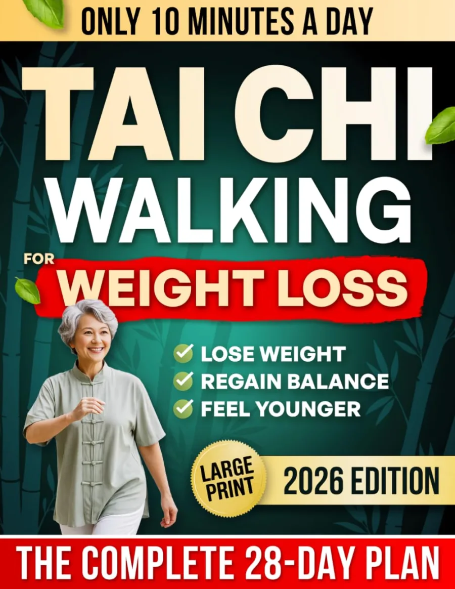 10-Minute Tai Chi Walking for Weight Loss: A Gentle 28-Day Step-by-Step Plan for Seniors to Regain B