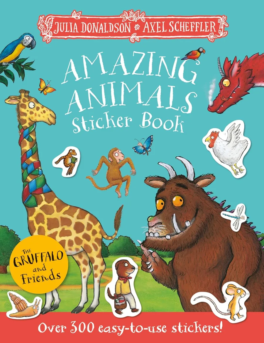 Amazing Animals Sticker Book
