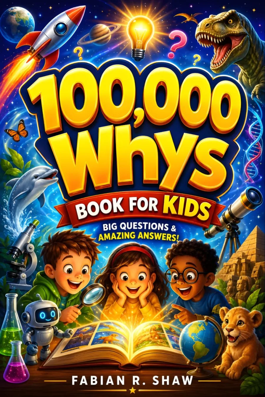 100,000 Whys Book for Kids: An engaging children's encyclopedia of big questions and amazing answers