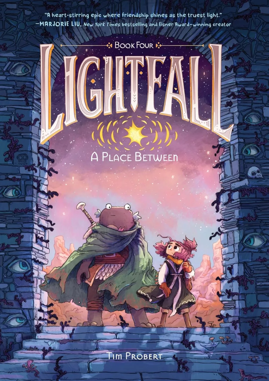 Lightfall: A Place Between: A Graphic Novel―A Fantasy Novel for Kids (Ages 8-12)