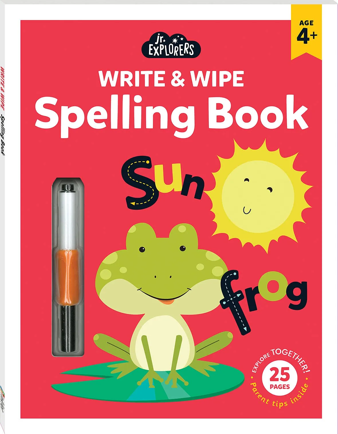 Junior Explorers Write and Wipe: Spelling Book