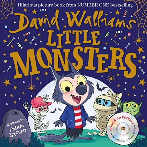LITTLE MONSTERS (BOOK & CD)