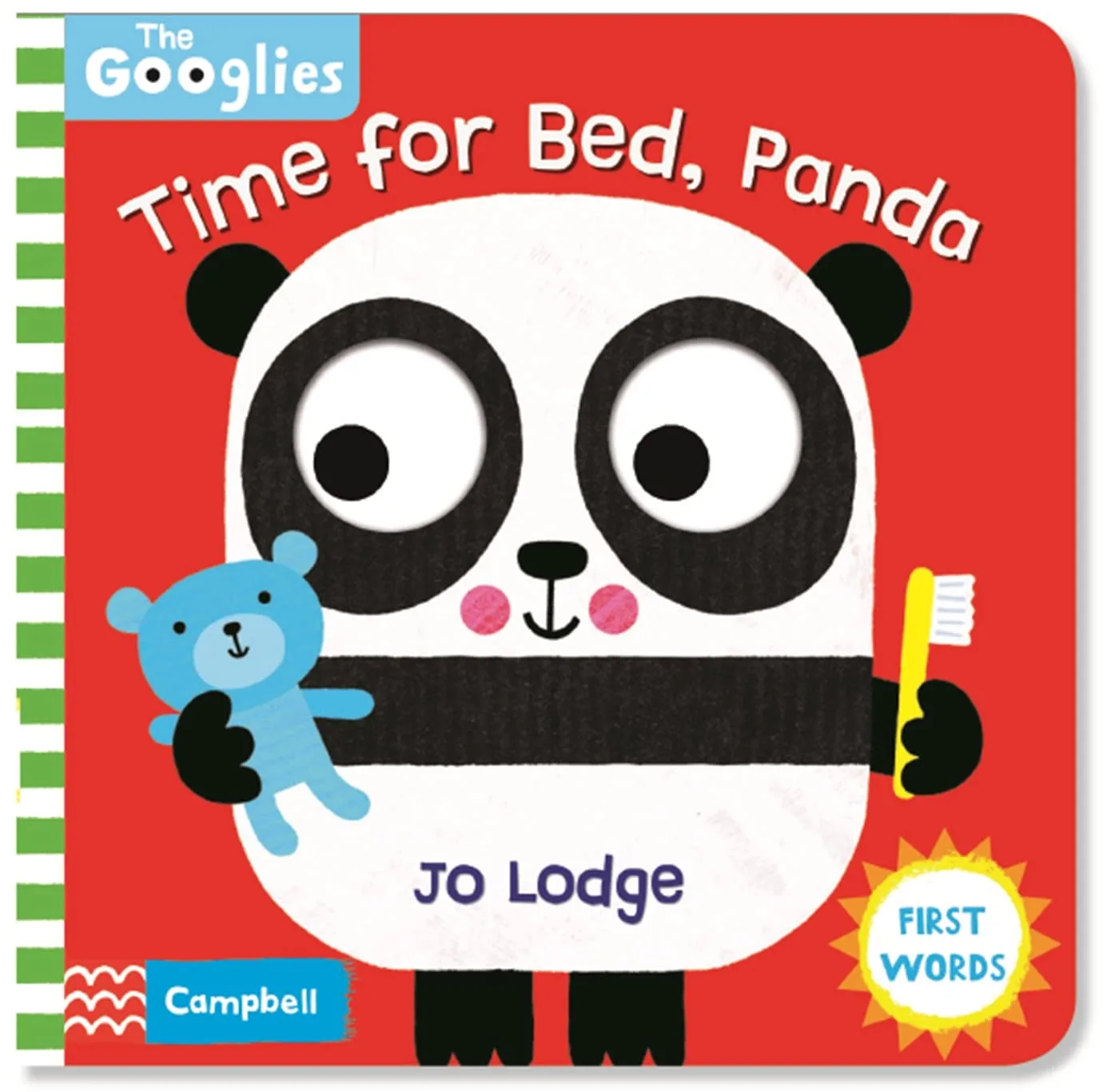 The Googlies Time for Bed Panda: First Bedtime Words