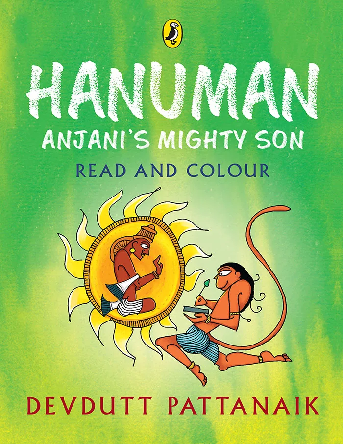 Hanuman: Anjani's Mighty Son (Read and Colour)