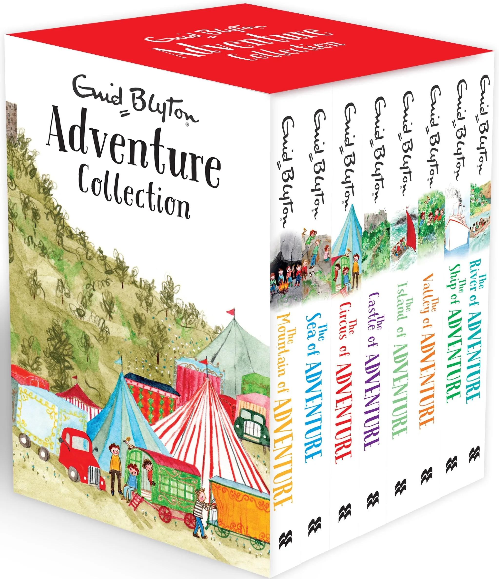 Enid Blyton's Adventure Collection x 8 Books Pack 2021