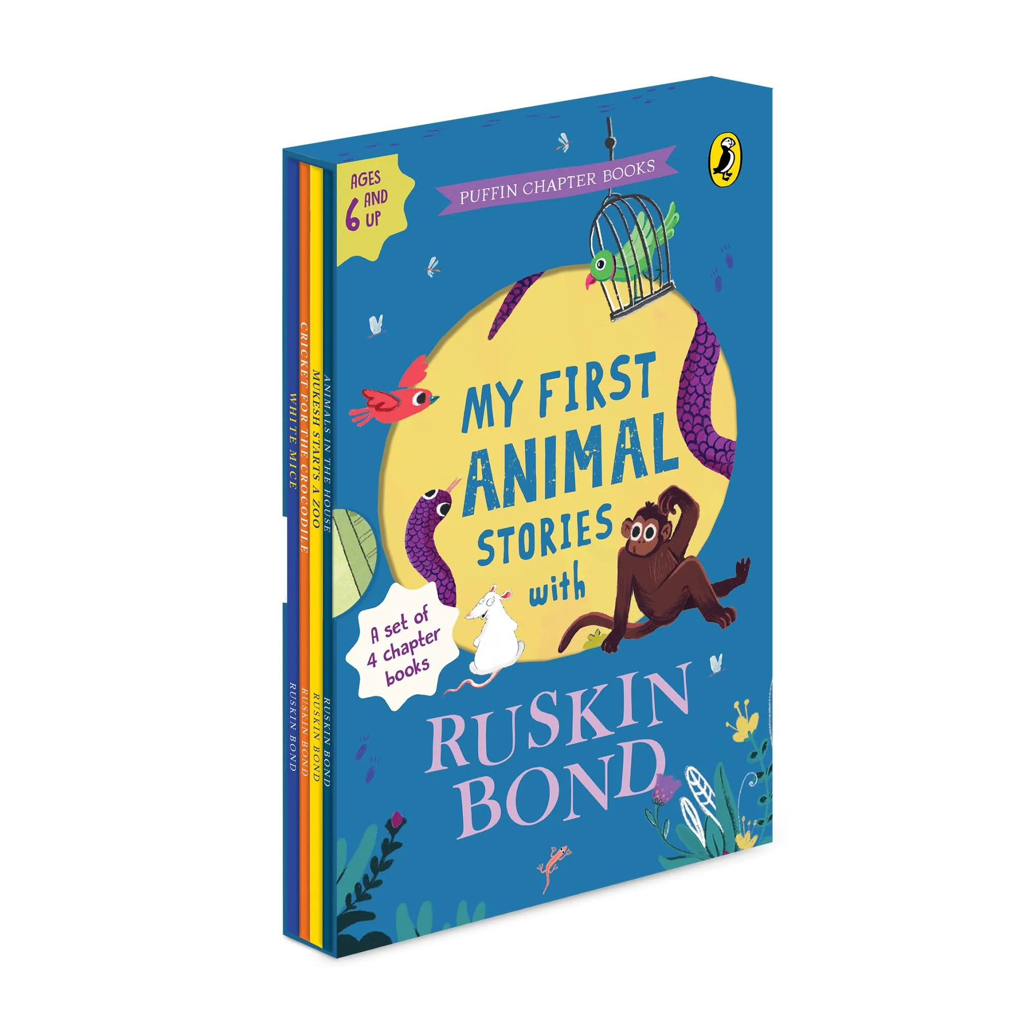 My First Animal Stories With Ruskin Bond (A Set Of 4 Books)