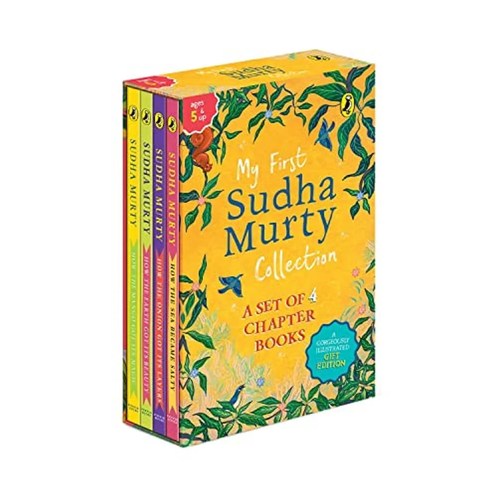 My First Sudha Murty Collection: A Set of 4 Chapter Books Gift This Full Colour Illustrated Storybooks Set to Children