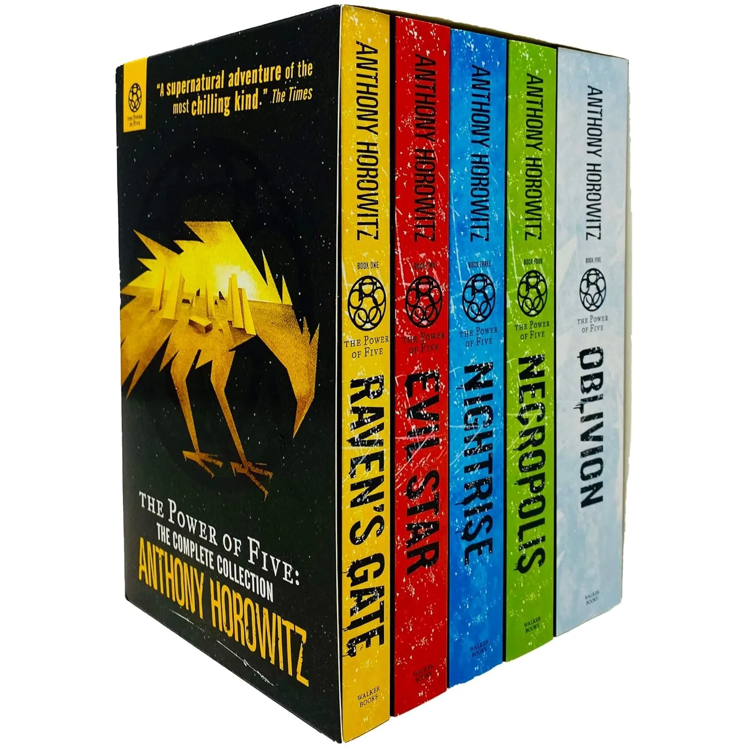 THE POWER OF FIVE : THE COMPLETE COLLECTION 5 BOOKS SLIPCASE BOXSET BY ANTHONY HOROWITZ (FROM THE BESTSELLING AUTHOR OF THE ALEX RIDER SERIES)