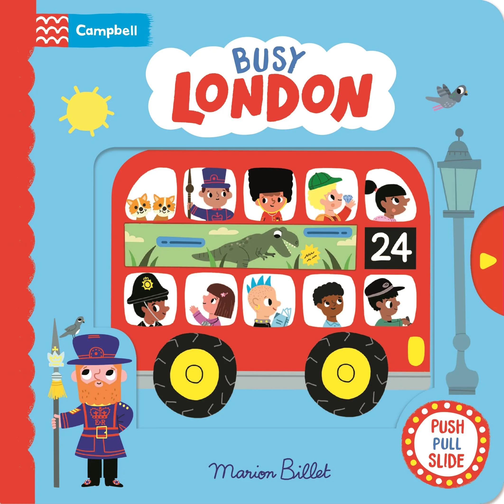 Busy London: A Push Pull and Slide Book