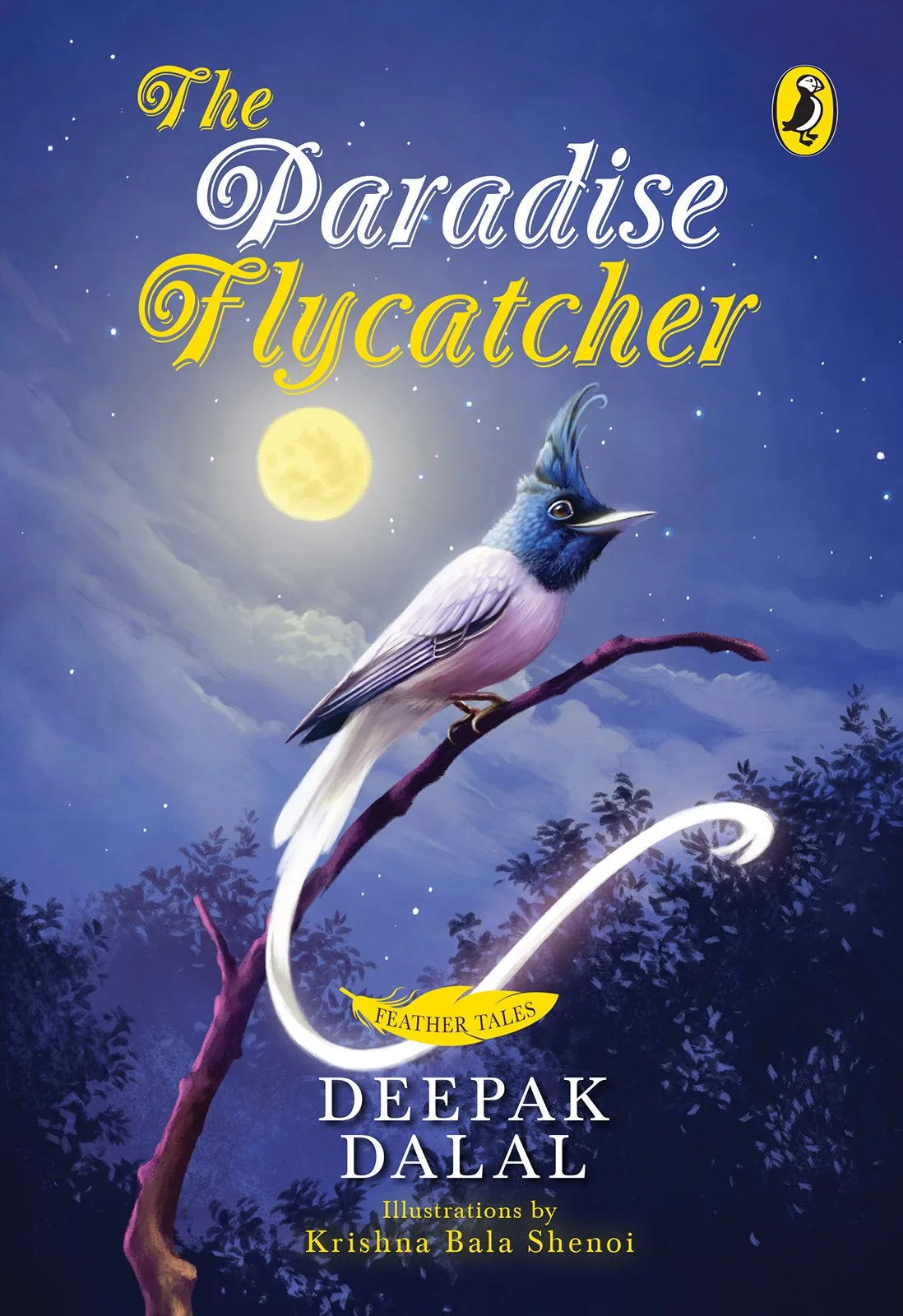 Feather Tales: The Paradise Flycatcher