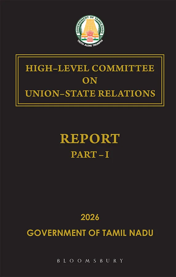 High-Level Committee on Union-State Relations: Report Part 1