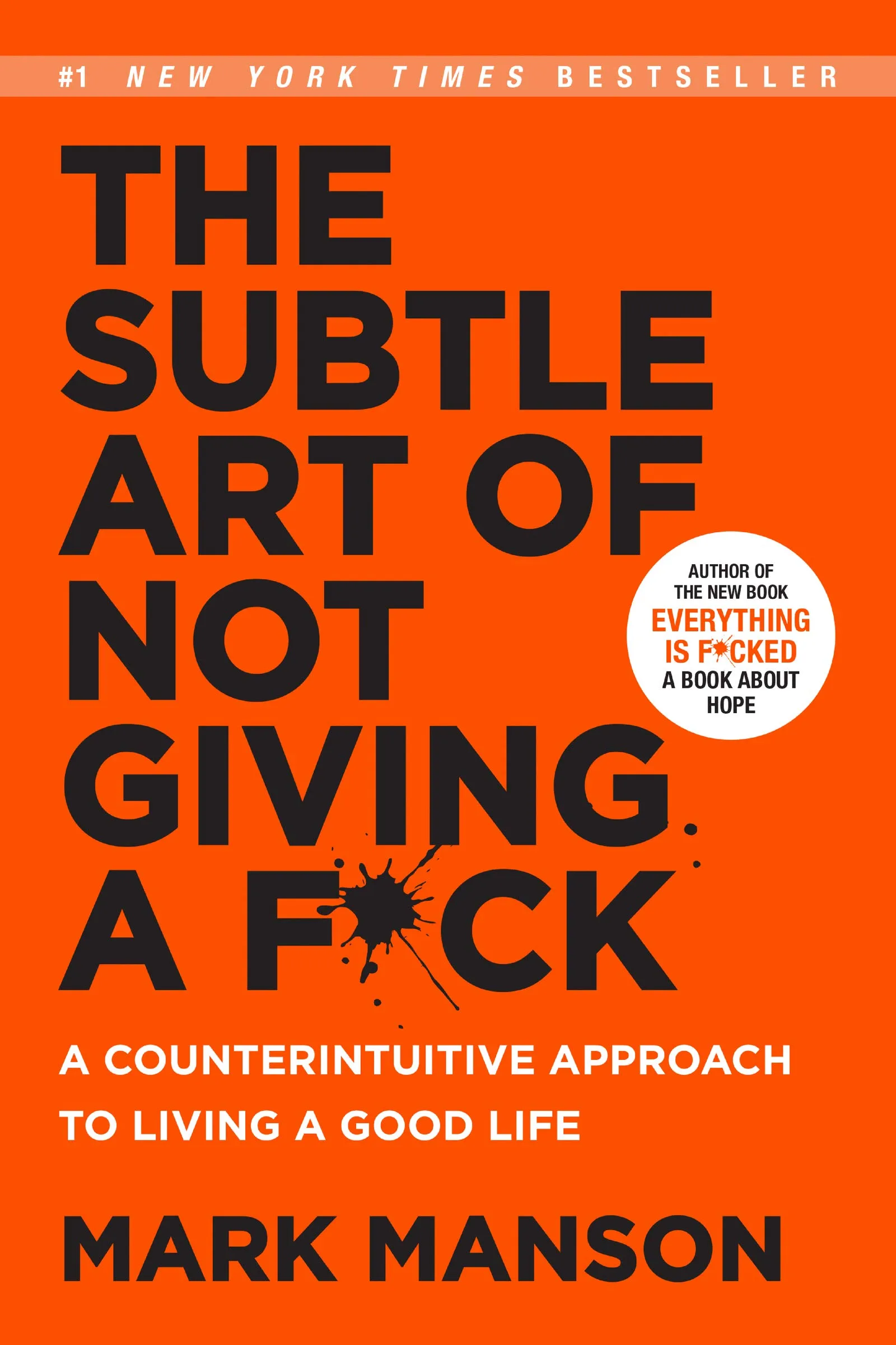 SUBTLE ART OF NOT GIVING A F*CK