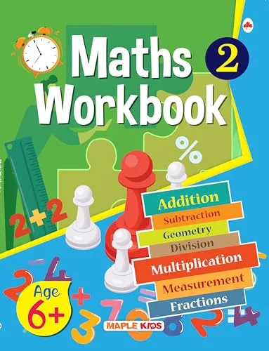 Mental Maths - Mathematics Activity Book 2 for class 2+ Age 6+ Years