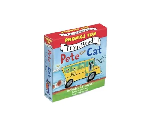 Pete the Cat 12-Book Phonics Fun!
