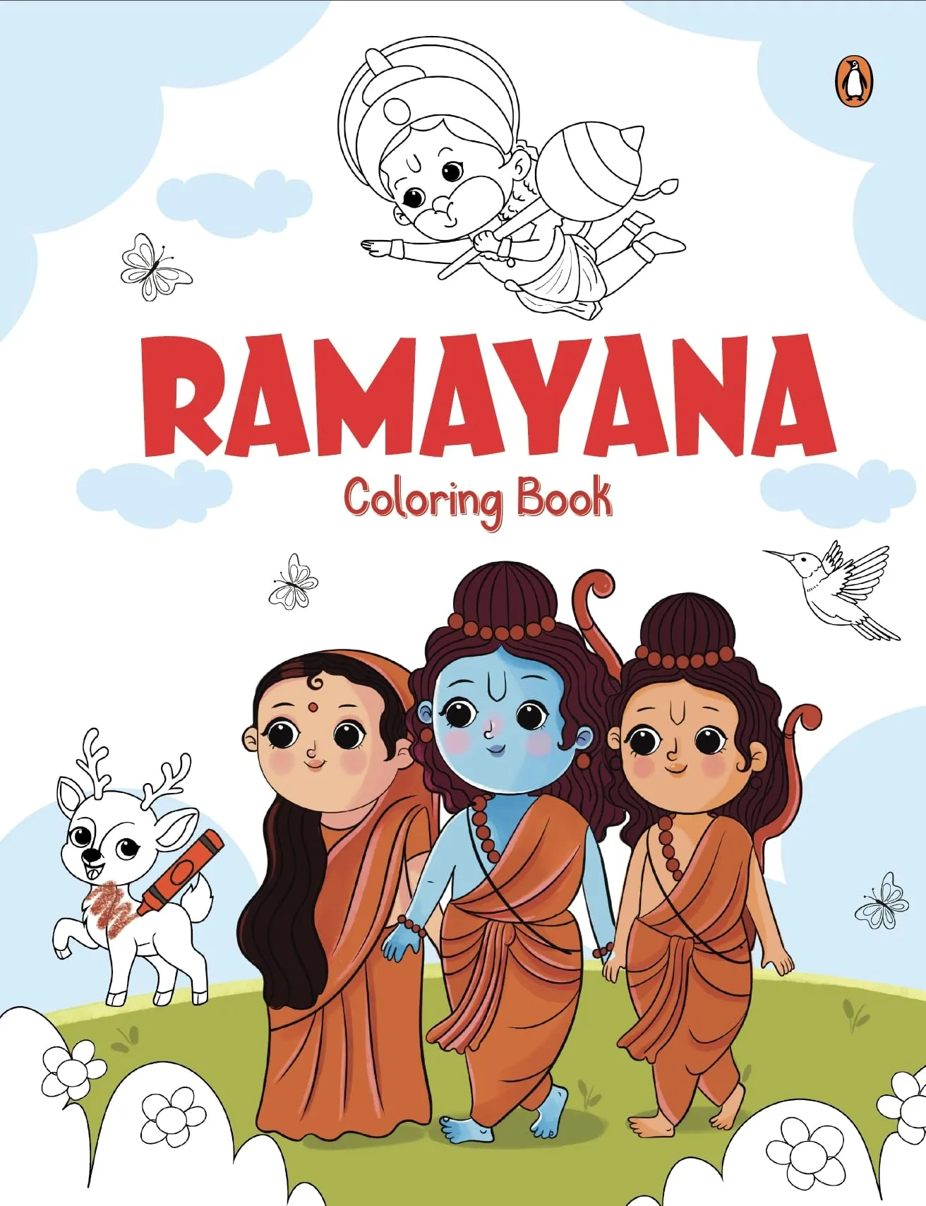 Ramayana Coloring Book