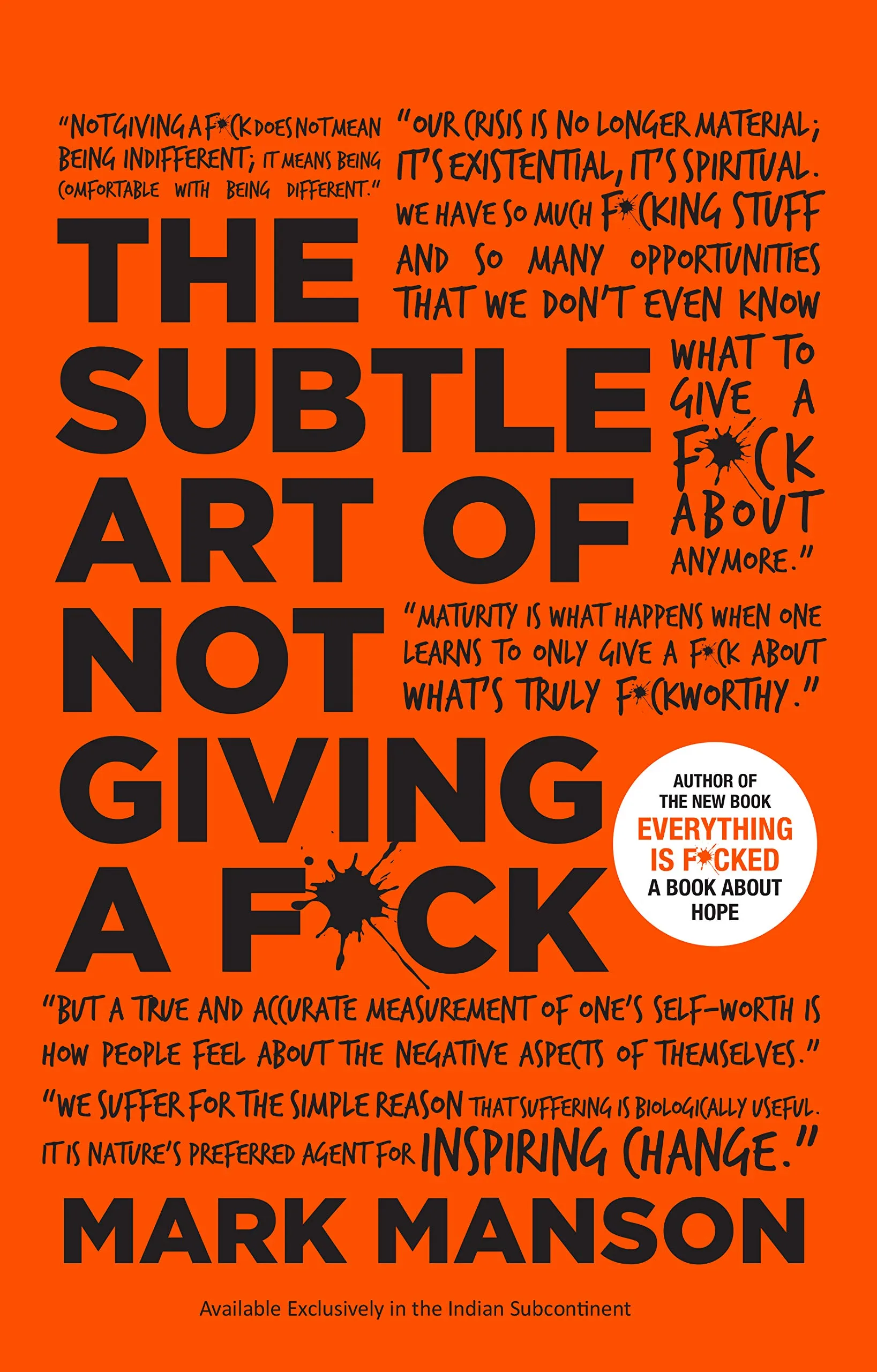 SUBTLE ART OF NOT GIVING A F*CK GIFT EDITION