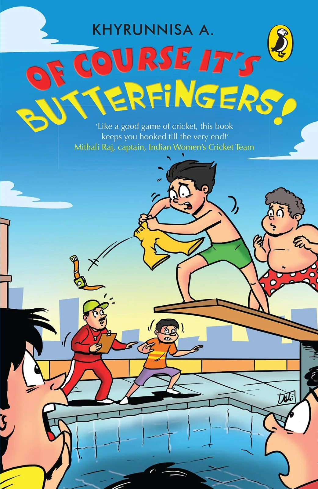 Of Course It's Butterfingers!