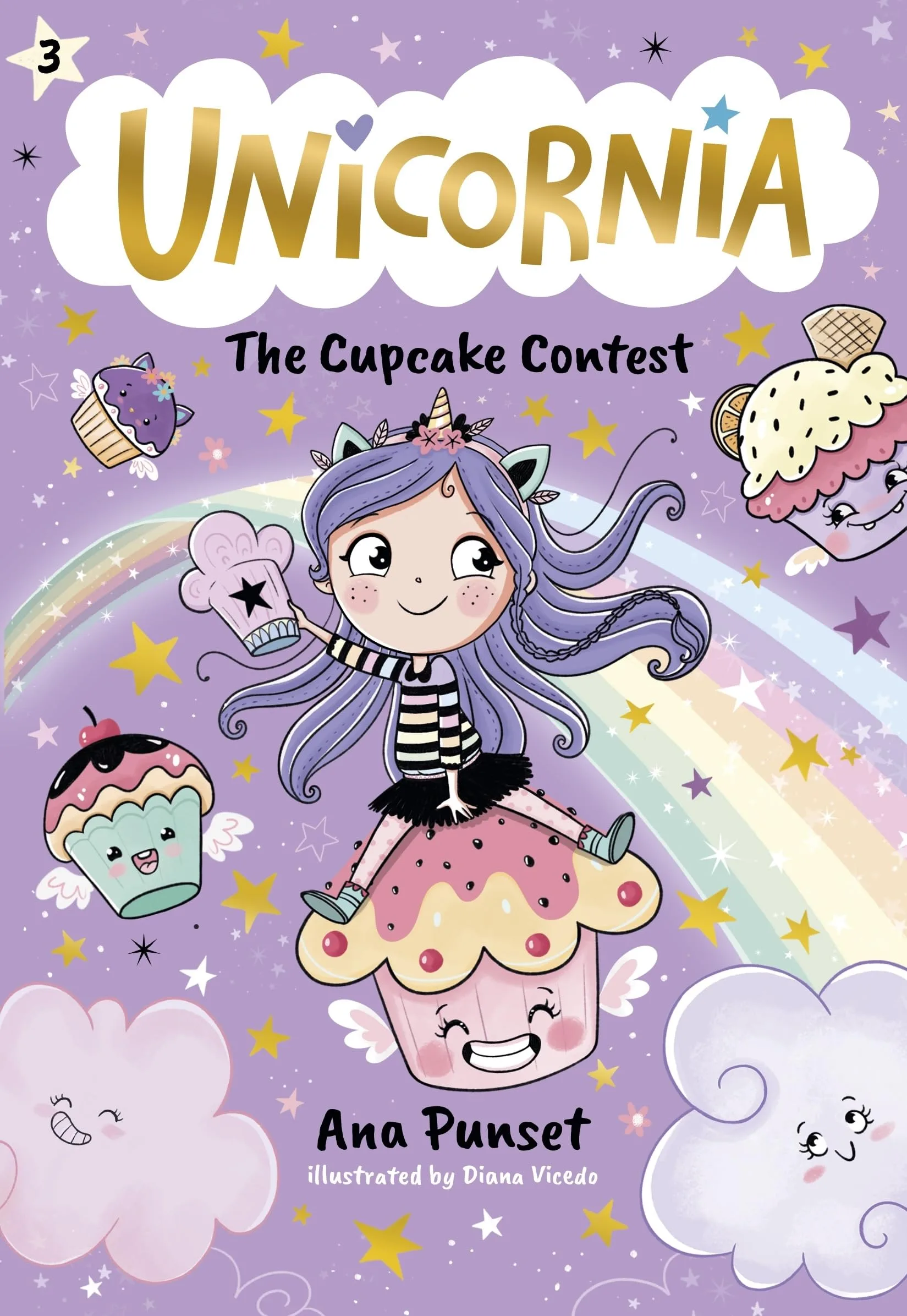 UNICORNIA BOOK 3: THE CUPCAKE CONTEST 