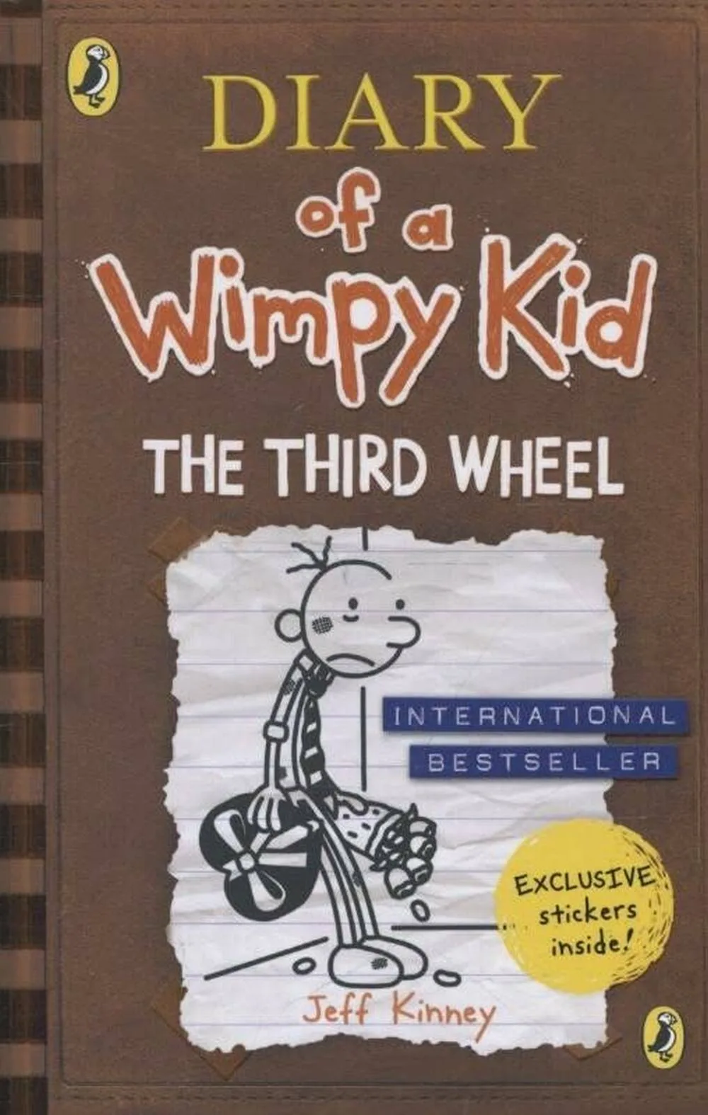 Diary of a Wimpy Kid The Third Wheel (Book 7)