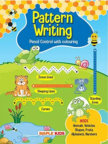 Pattern Writing - Pattern Practice Book for Kids - Pencil Control - Activity Book for Kids - Early Learning - Book for Toddlers Nursery Pre School Children - Age 2 to 5 Years
