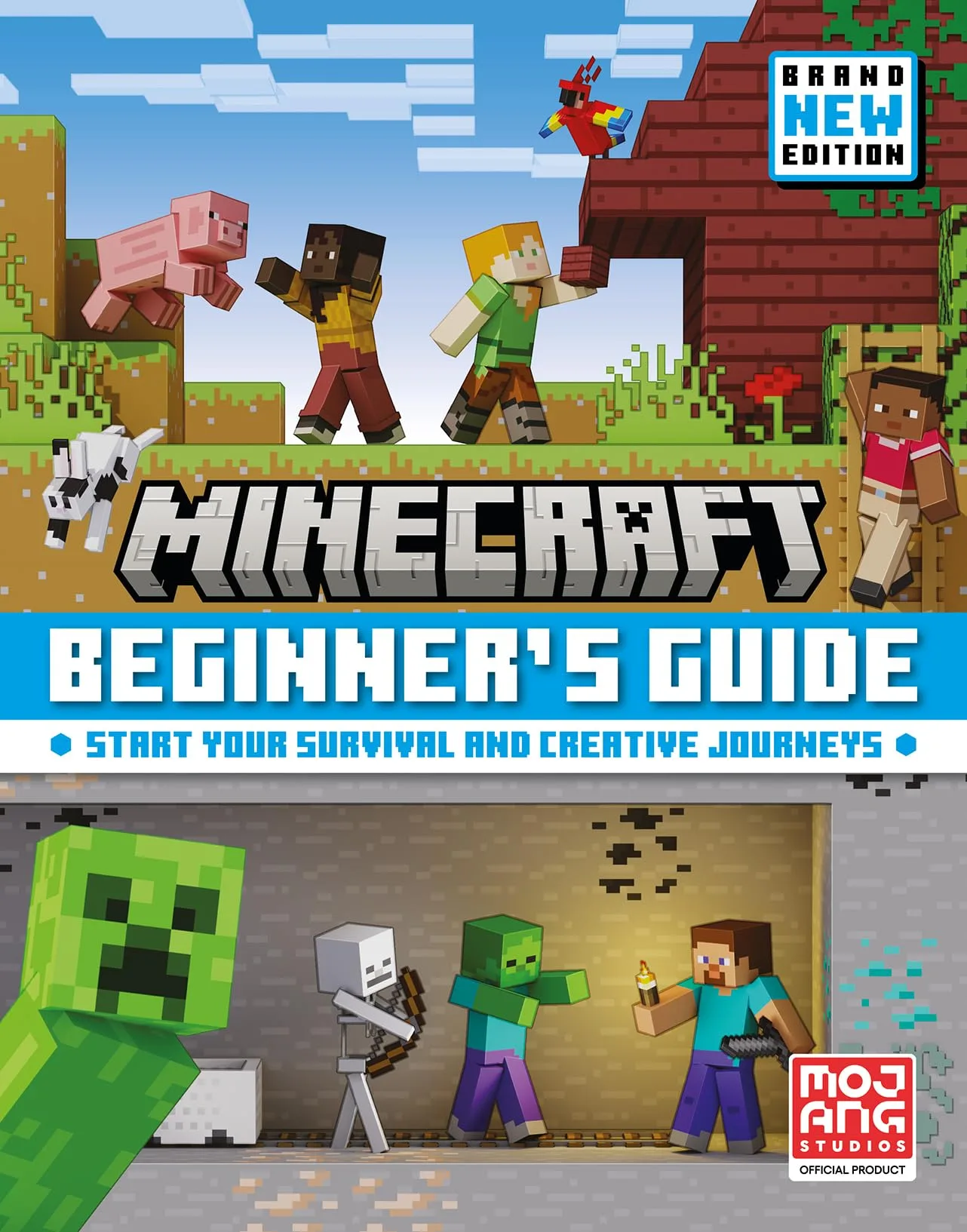 Minecraft Beginner’s Guide All New edition: All-new and improved Official Minecraft guide for kids into gaming. The perfect gift for children aged 7 | 8 | 9 | 10 | 11. New for 2024!