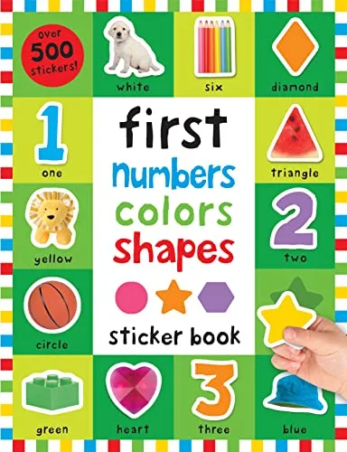 FIRST NUMBERS COLORS SHAPES