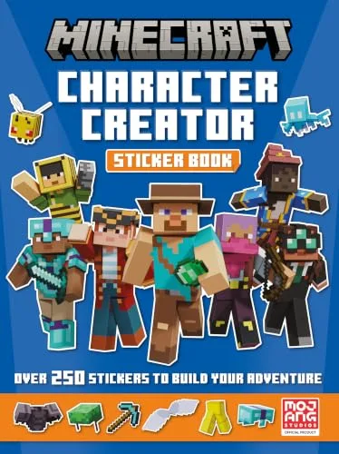 MINECRAFT CHARACTER CREATOR STICKER BOOK