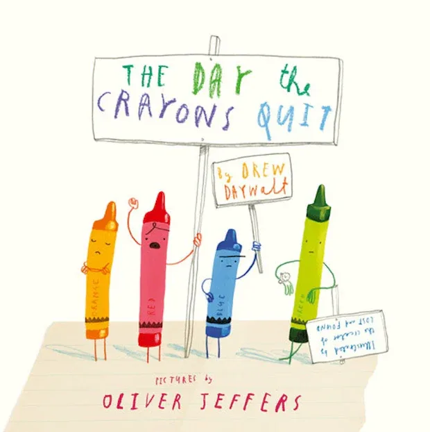 THE DAY THE CRAYONS QUIT