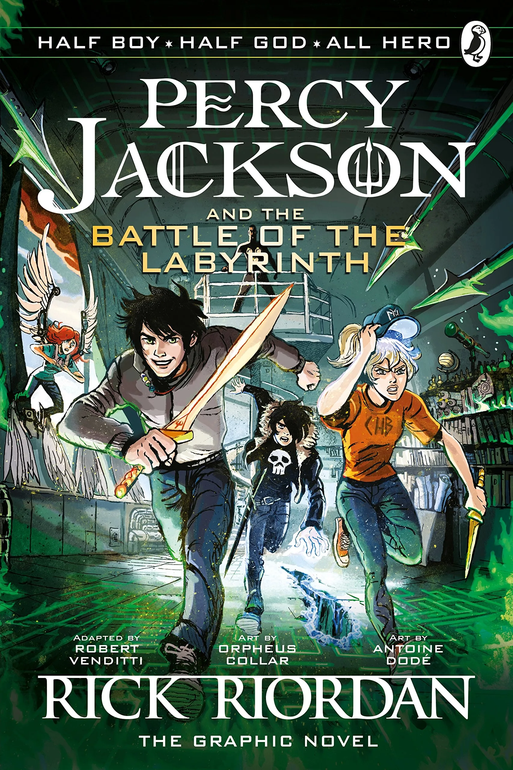 The Battle of the Labyrinth: The Graphic
