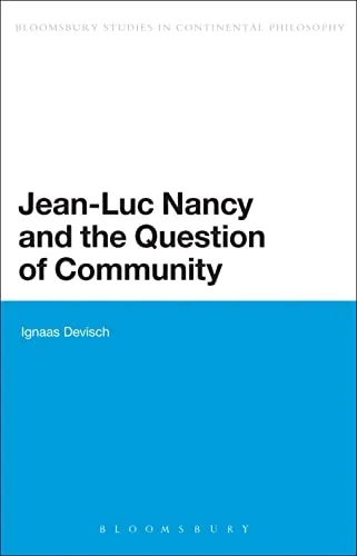 Jean-Luc Nancy and the Question of Community
