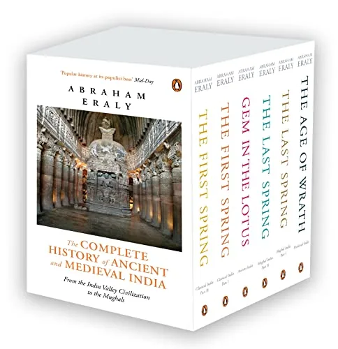 THE COMPLETE HISTORY OF ANCIENT AND MEDIEVAL INDIA : GEM IN THE LOTUS + THE FIRST SPRING (PART 1) + THE FIRST SPRING (PART 2) + THE AGE OF WRATH + THE LAST SPRING (PART 1) +THE LAST SPRING (PART 2)