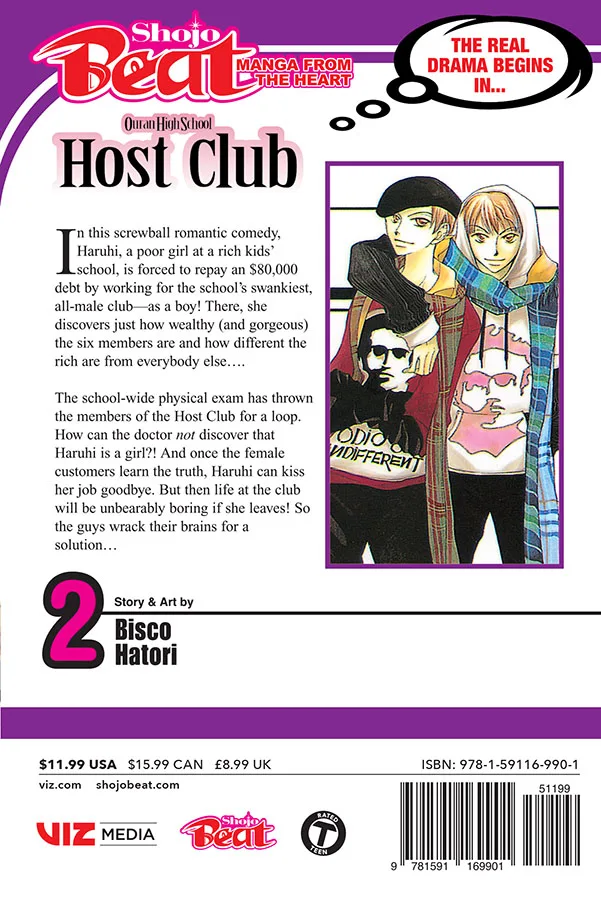 Ouran High School Host Club Vol. 2